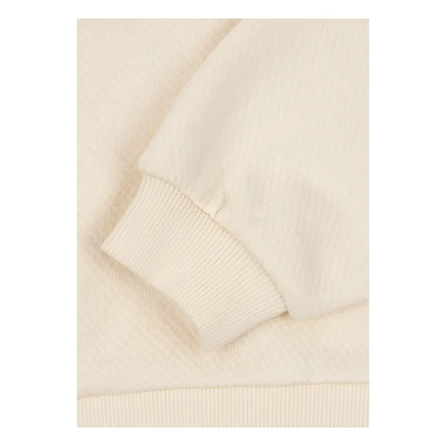 Sweat Bella Coton Bio - RHW x KS | Ecru
