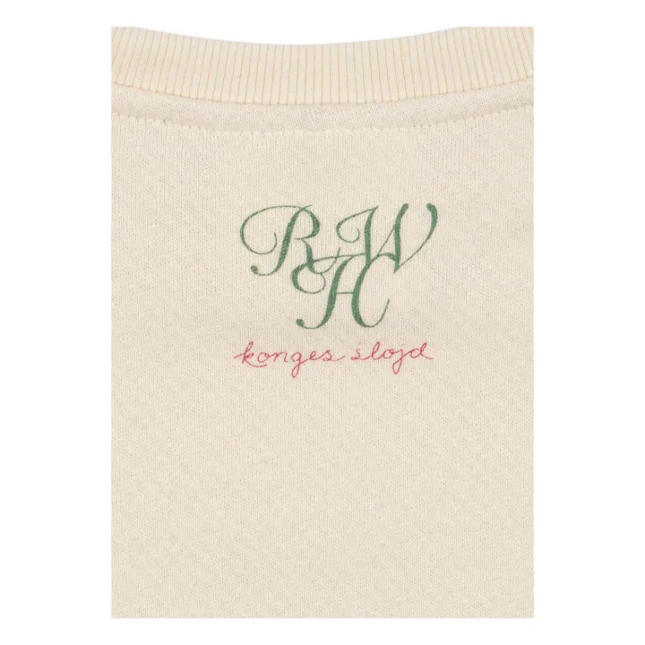 Sweat Bella Coton Bio - RHW x KS | Ecru- Image produit n°9