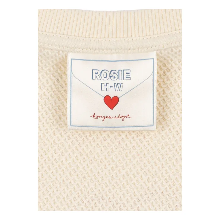 Sweat Bella Coton Bio - RHW x KS | Ecru- Image produit n°8