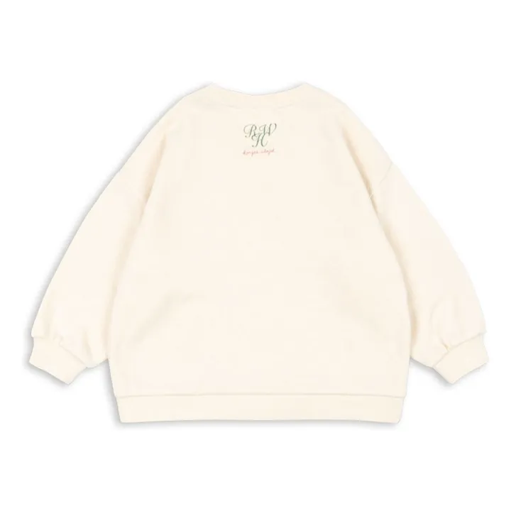 Sweat Bella Coton Bio - RHW x KS | Ecru- Image produit n°3