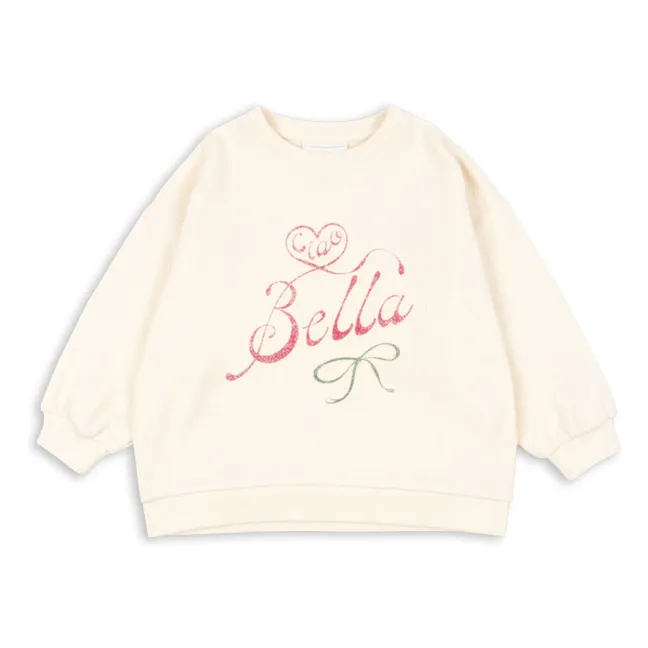 Sweat Bella Coton Bio - RHW x KS | Ecru