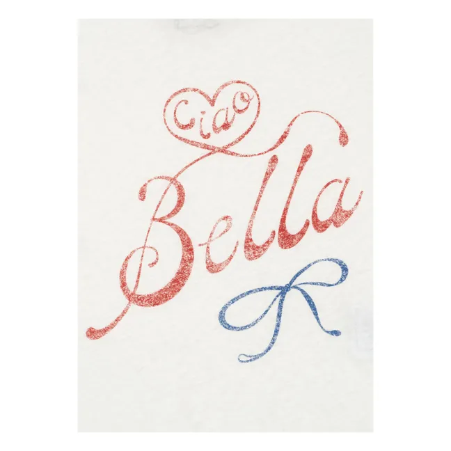 T-shirt Bella Coton Bio - RHW x KS | Blanc