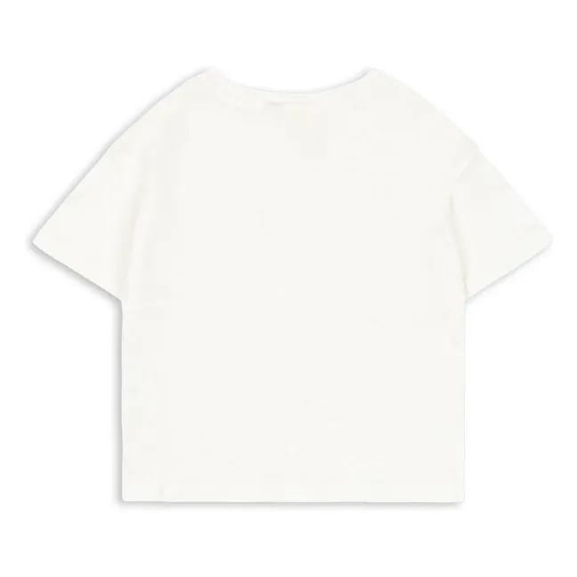 T-shirt Bella Coton Bio - RHW x KS | Blanc