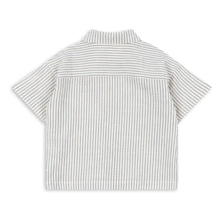 Chemise Duo Coton Bio - RHW x KS | Ecru- Image produit n°3