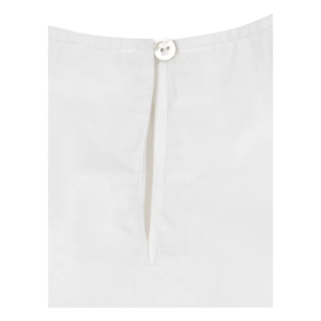 Top Fiori Coton Bio - RHW x KS | Blanc