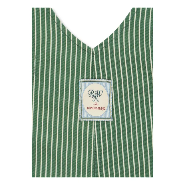 Salopette Jack Coton Bio - RHW x KS | Vert