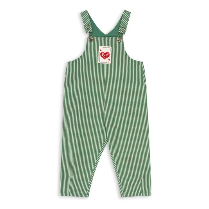 Salopette Jack Coton Bio - RHW x KS | Vert- Image produit n°0