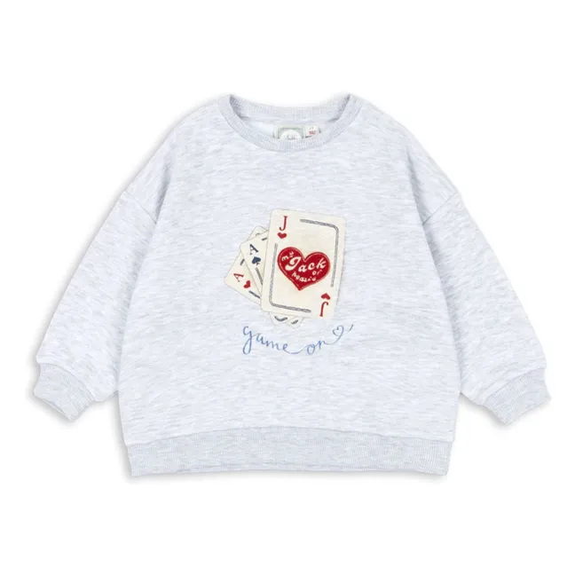 Sweat Jack Coton Bio - RHW x KS | Gris chiné