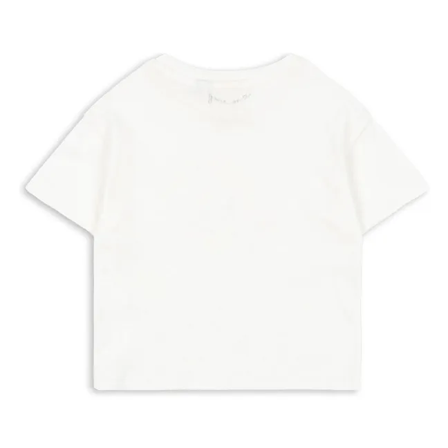 T-shirt Jack Coton Bio - RHW x KS | Blanc