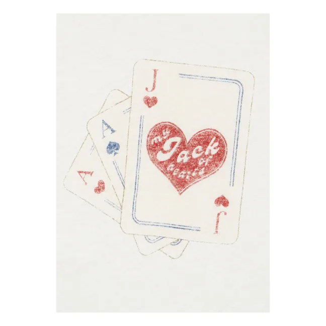 T-shirt Jack Coton Bio - RHW x KS | Blanc