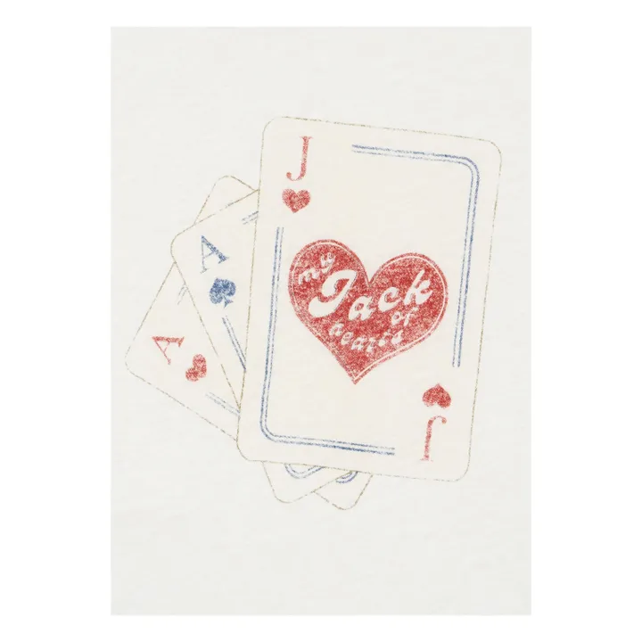 T-shirt Jack Coton Bio - RHW x KS | Blanc- Image produit n°3