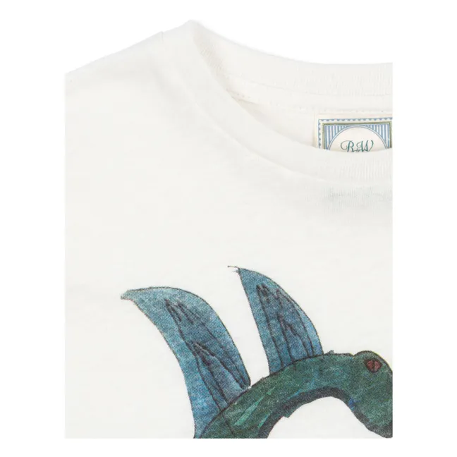 T-shirt Jongleur Coton Bio - RHW x KS | Blanc