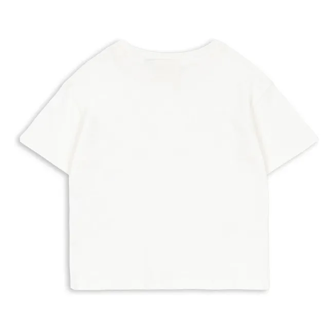 T-shirt Jongleur Coton Bio - RHW x KS | Blanc