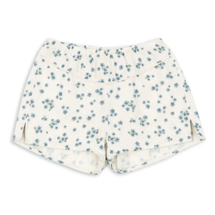 Short Mioblu Coton Bio - RHW x KS | Blanc- Image produit n°0
