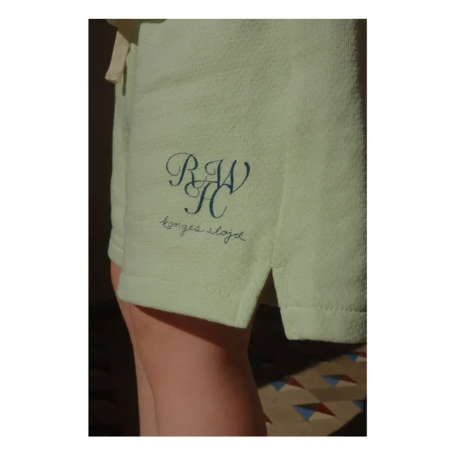 Mono Organic Cotton Shorts - RHW x KS | Pale green