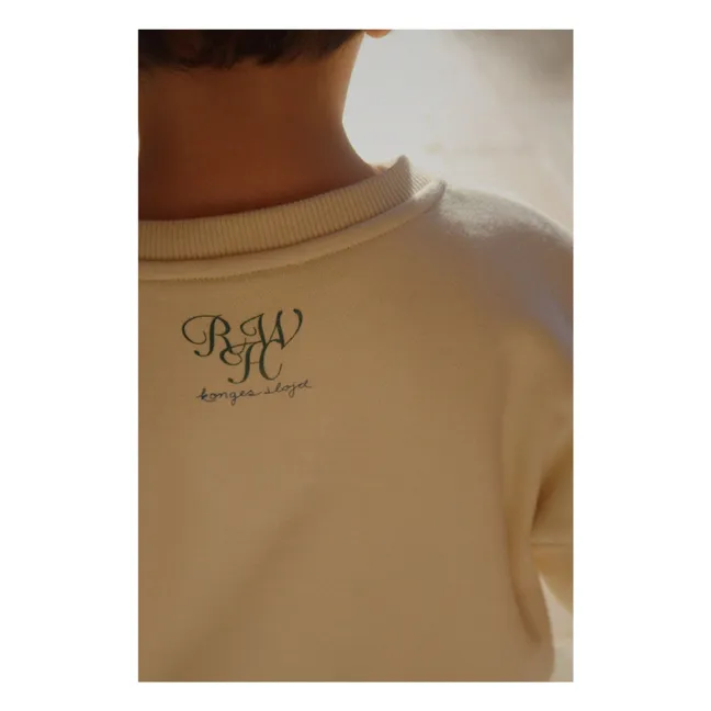 Sweat Roller Coton Bio - RHW x KS | Ecru