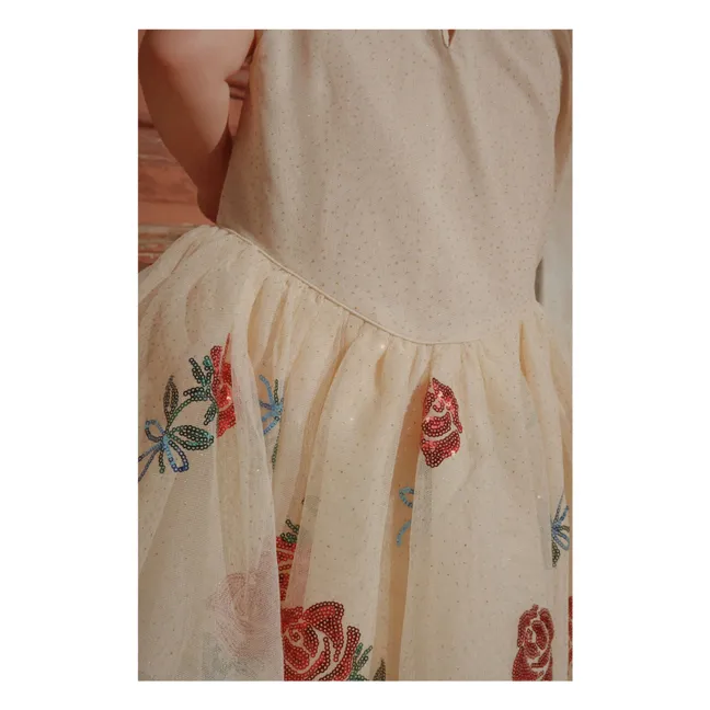 Robe Bella Coton Bio - RHW x KS | Ecru