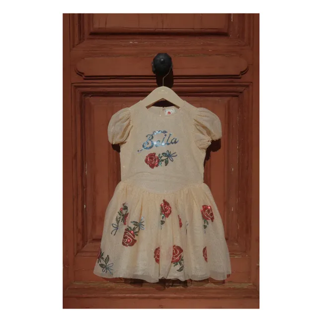 Bella Organic Cotton Dress - RHW x KS | Ecru