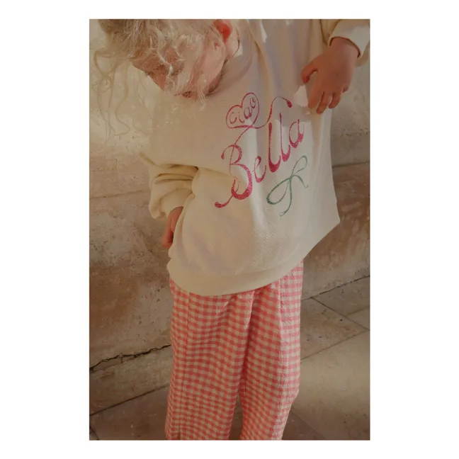 Pantalon Bella Coton Bio - RHW x KS | Rose