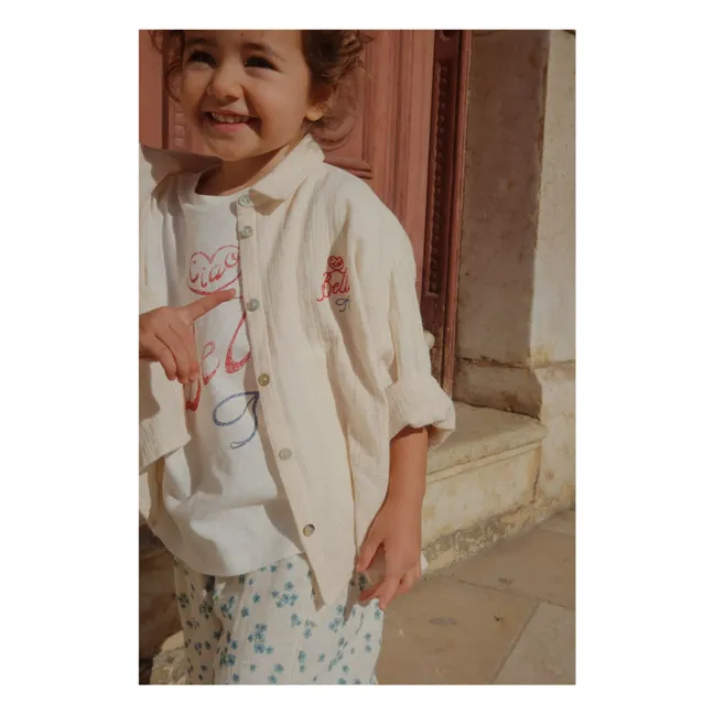 Chemise Bella Coton Bio - RHW x KS | Ecru