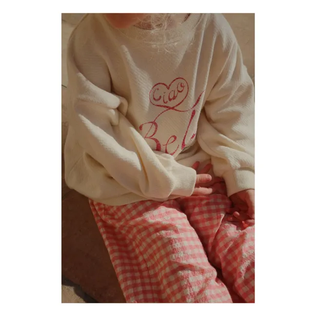 Sweat Bella Coton Bio - RHW x KS | Ecru