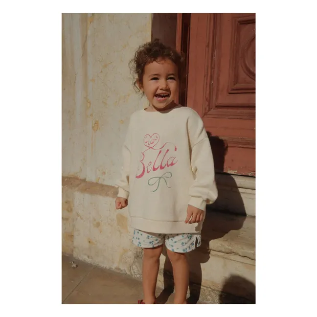 Sweat Bella Coton Bio - RHW x KS | Ecru