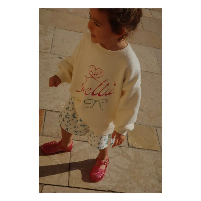 Sweat Bella Coton Bio - RHW x KS | Ecru