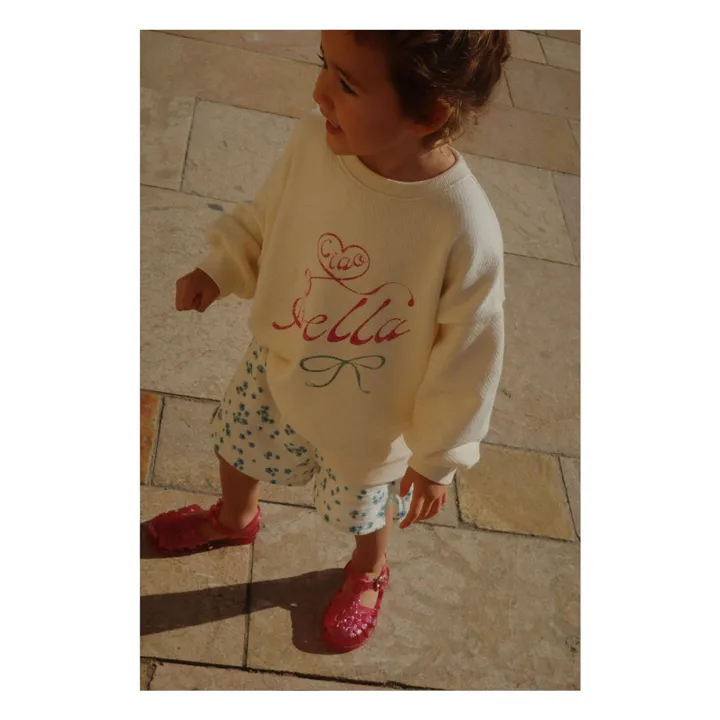 Sweat Bella Coton Bio - RHW x KS | Ecru- Image produit n°5