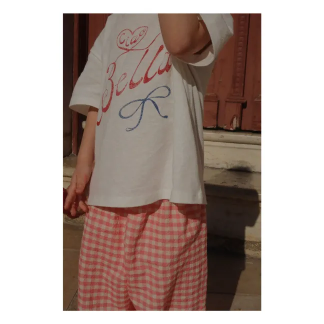 Bella Organic Cotton T-shirt - RHW x KS | White