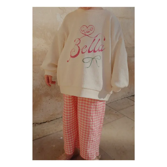 Sweat Bella Coton Bio - RHW x KS | Ecru