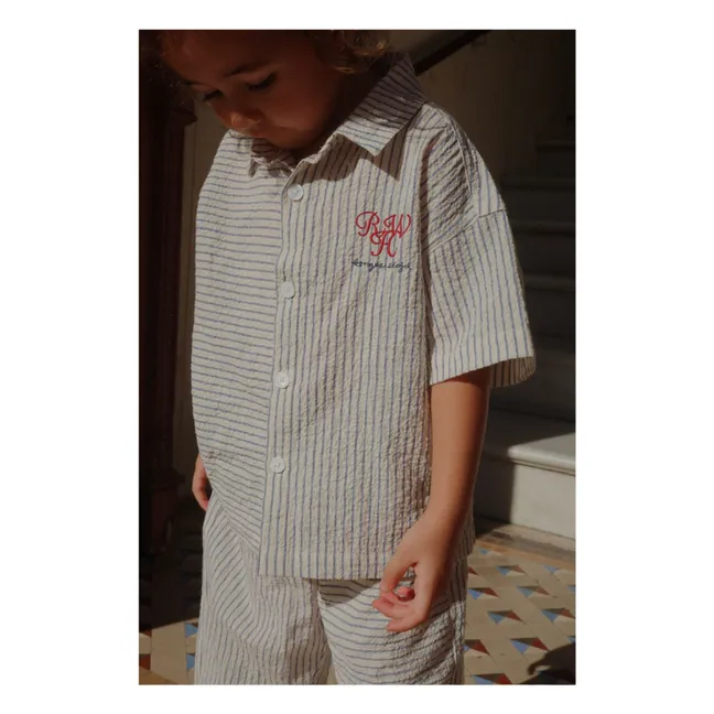 Duo-Shirt aus Bio-Baumwolle - RHW x KS | Seidenfarben