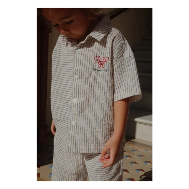 Chemise Duo Coton Bio - RHW x KS | Ecru- Image produit n°8