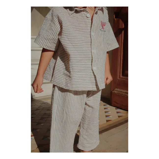 Duo-Shirt aus Bio-Baumwolle - RHW x KS | Seidenfarben
