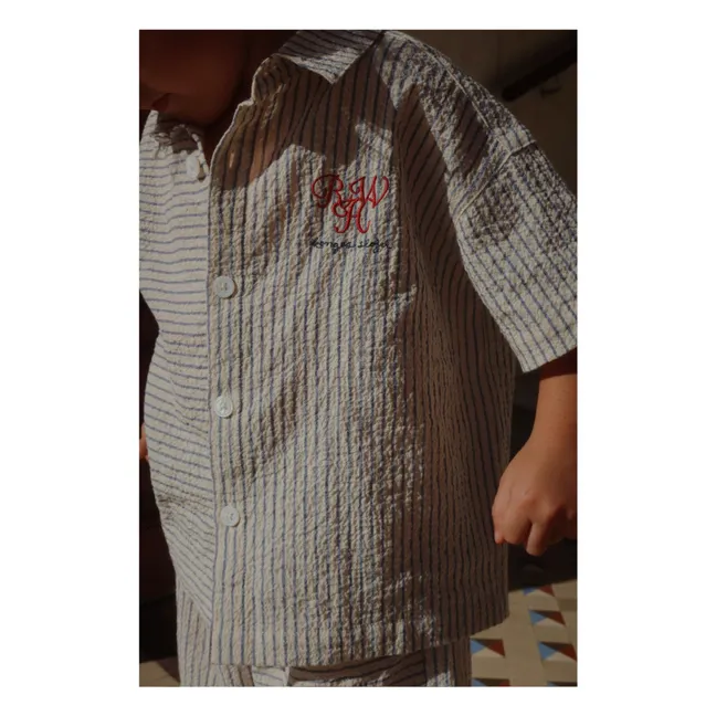 Duo-Shirt aus Bio-Baumwolle - RHW x KS | Seidenfarben