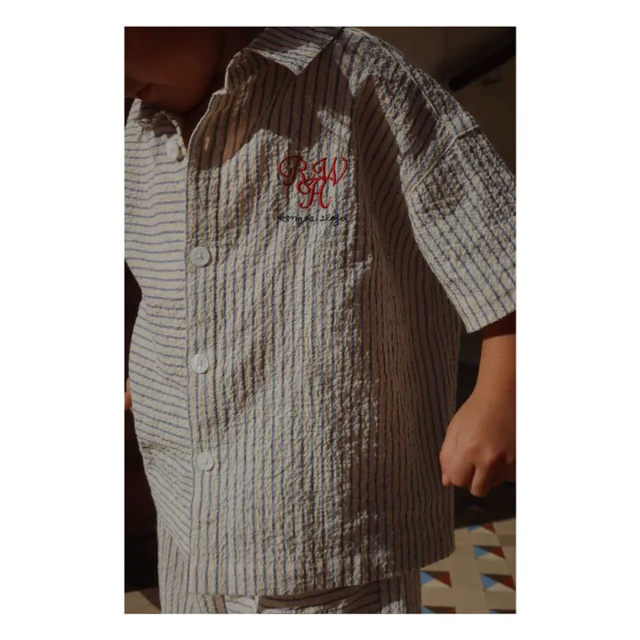 Chemise Duo Coton Bio - RHW x KS | Ecru- Image produit n°2