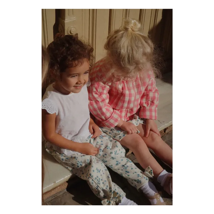 Top Fiori Coton Bio - RHW x KS | Blanc- Image produit n°5