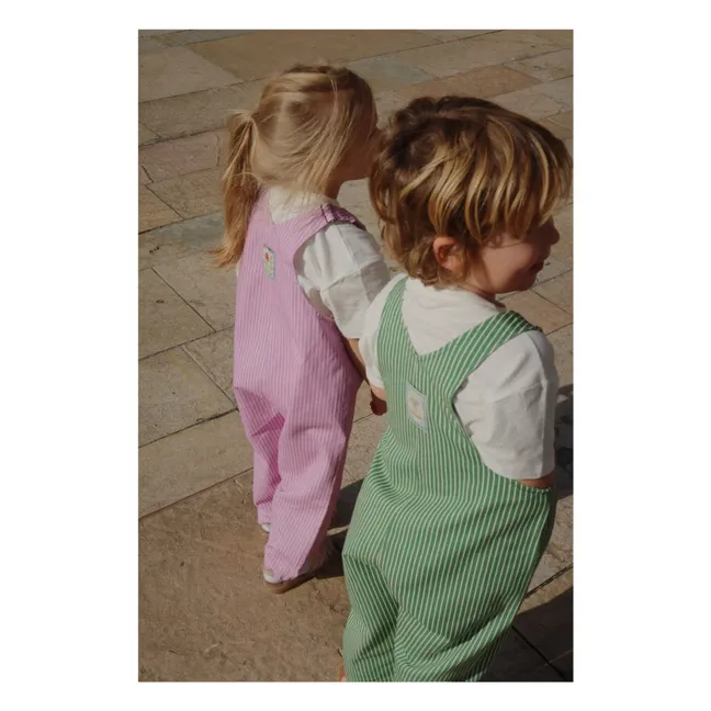 Salopette Jack Coton Bio - RHW x KS | Vert