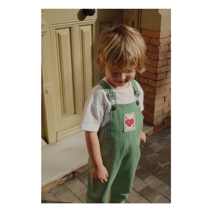 Salopette Jack Coton Bio - RHW x KS | Vert- Image produit n°8