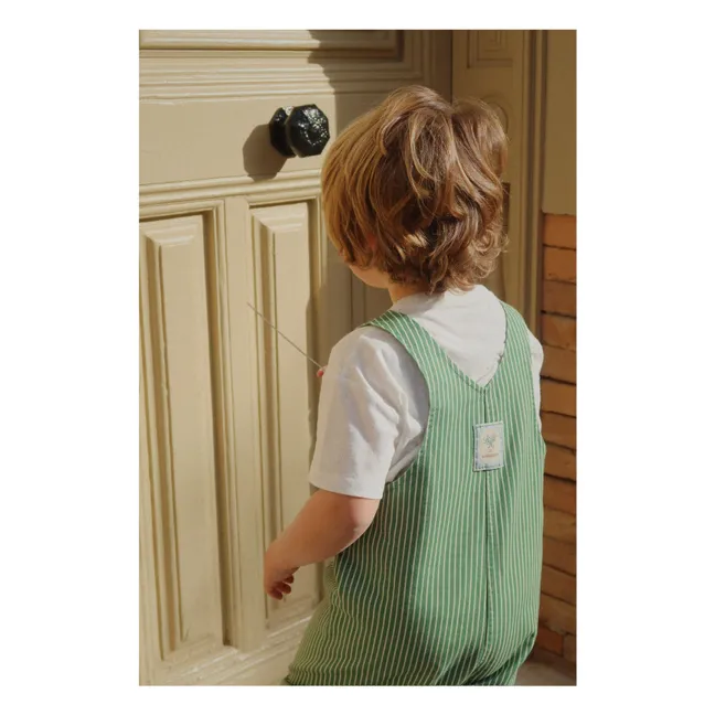 Salopette Jack Coton Bio - RHW x KS | Vert