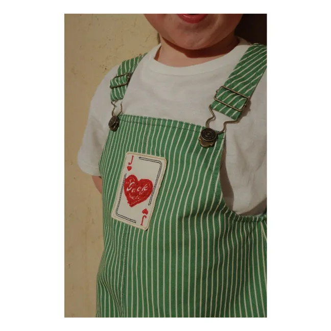 Salopette Jack Coton Bio - RHW x KS | Vert