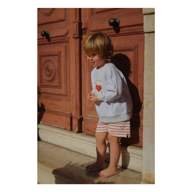 Sweat Jack Coton Bio - RHW x KS | Gris chiné