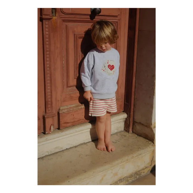 Sweat Jack Coton Bio - RHW x KS | Gris chiné