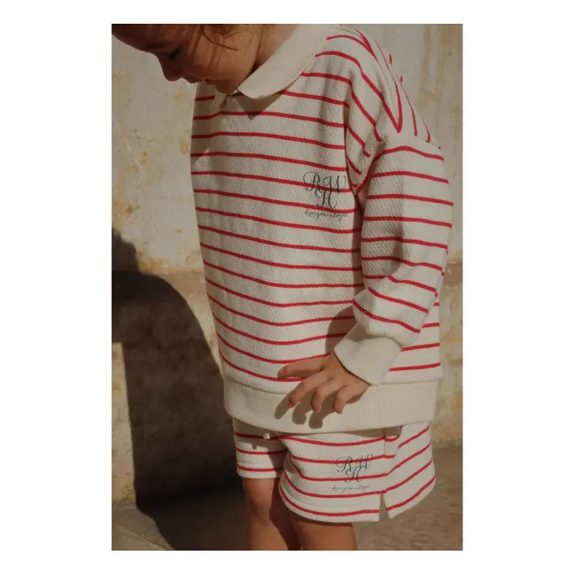 Largo Organic Cotton Sweatshirt - RHW x KS | Ecru