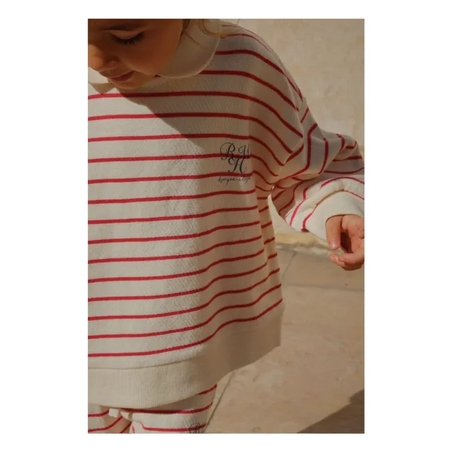Largo Organic Cotton Sweatshirt - RHW x KS | Ecru