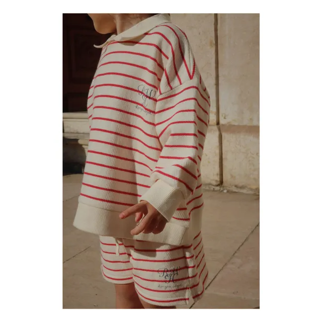 Largo Organic Cotton Sweatshirt - RHW x KS | Ecru
