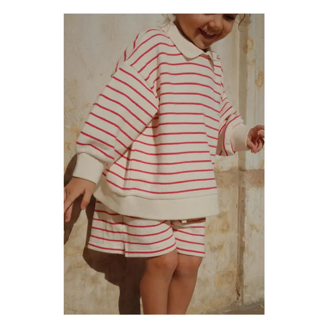 Sweat Largo Coton Bio - RHW x KS | Ecru
