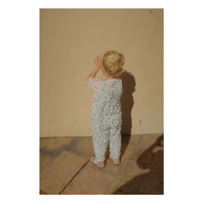 Letter T-shirt Organic Cotton - RHW x KS | Pale Pink