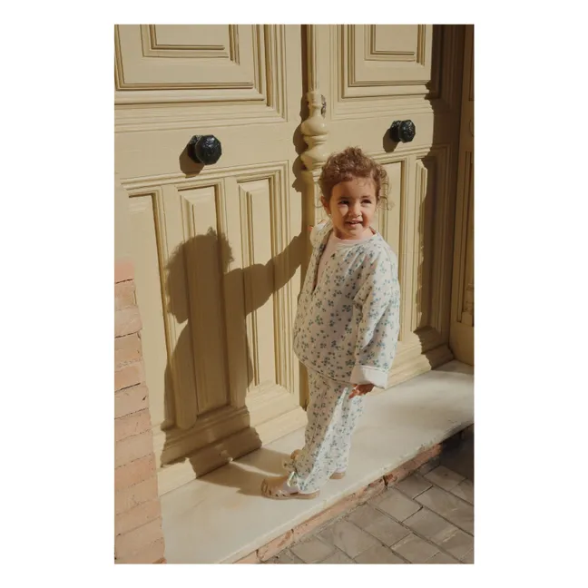 Pantalon Mioblu Coton Bio - RHW x KS | Blanc