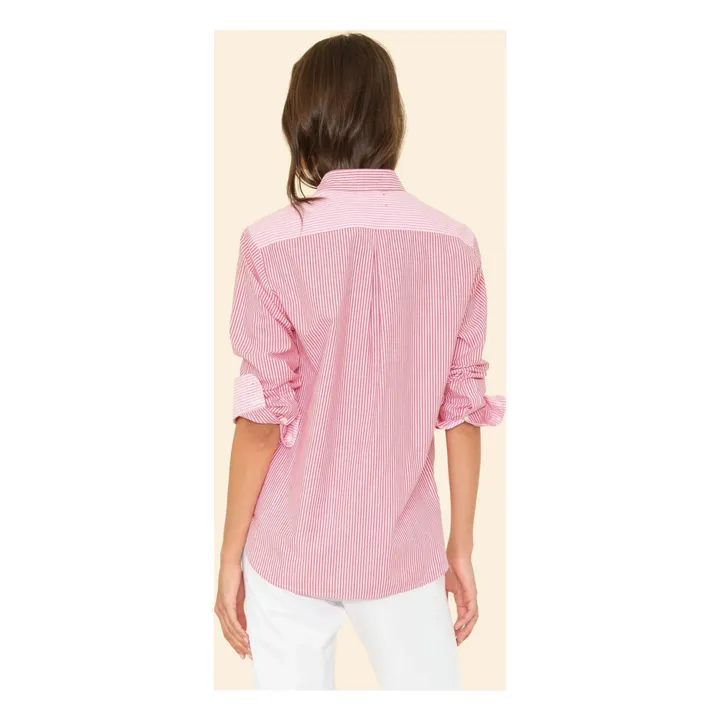 Chemise Violette Rayée | Rose- Image produit n°4