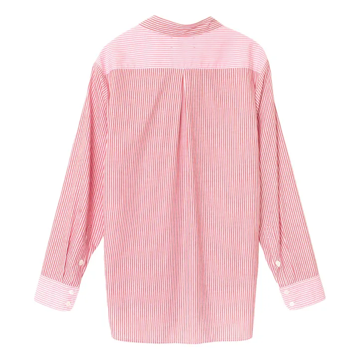 Chemise Violette Rayée | Rose- Image produit n°3